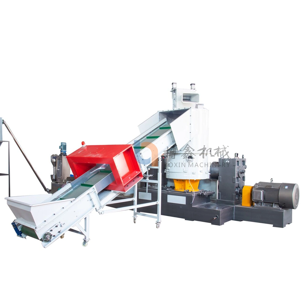  PE van de het Stadiumextruder Plastic pp van BX S150/160 SJ120/33 de Enige Dubbele Landbouwfilm Films die van het Recyclings Korrelende Afval Noedel drukken die het Pelletiseren van Machine maken
