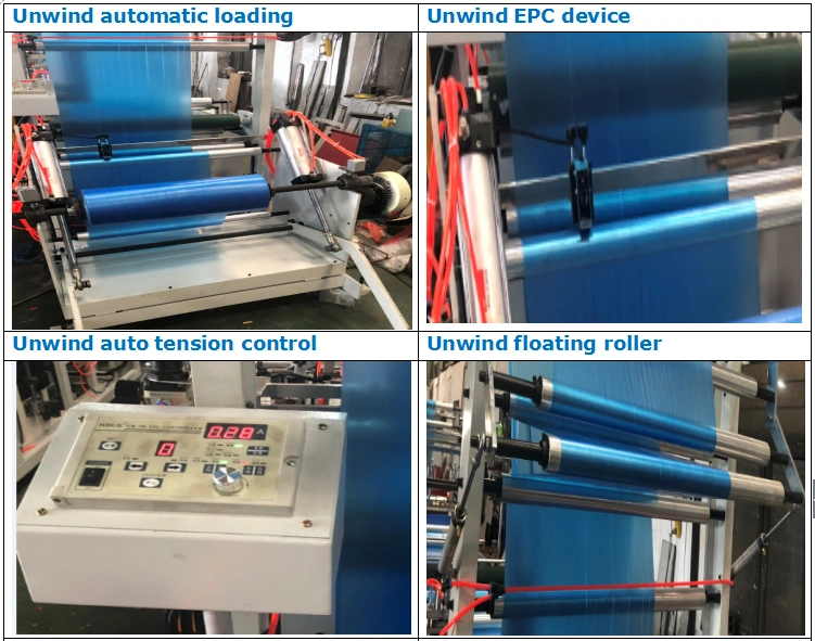 Biologisch afbreekbare Plastic Rolling Vuilniszak die Machine maken