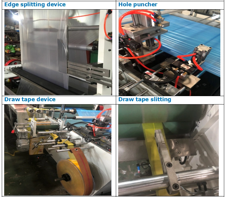 Biologisch afbreekbare Plastic Rolling Vuilniszak die Machine maken