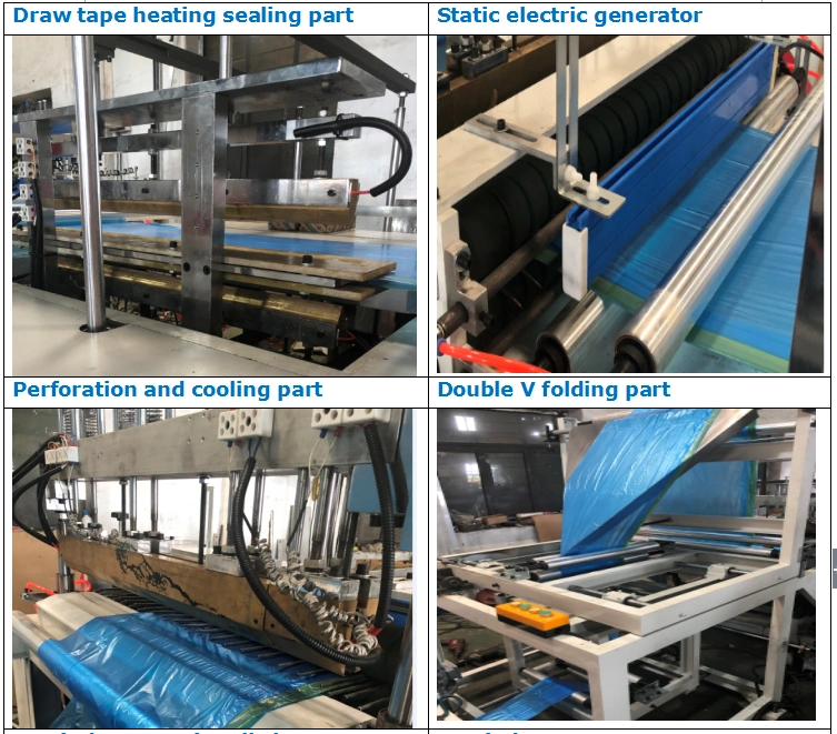 Biologisch afbreekbare Plastic Rolling Vuilniszak die Machine maken
