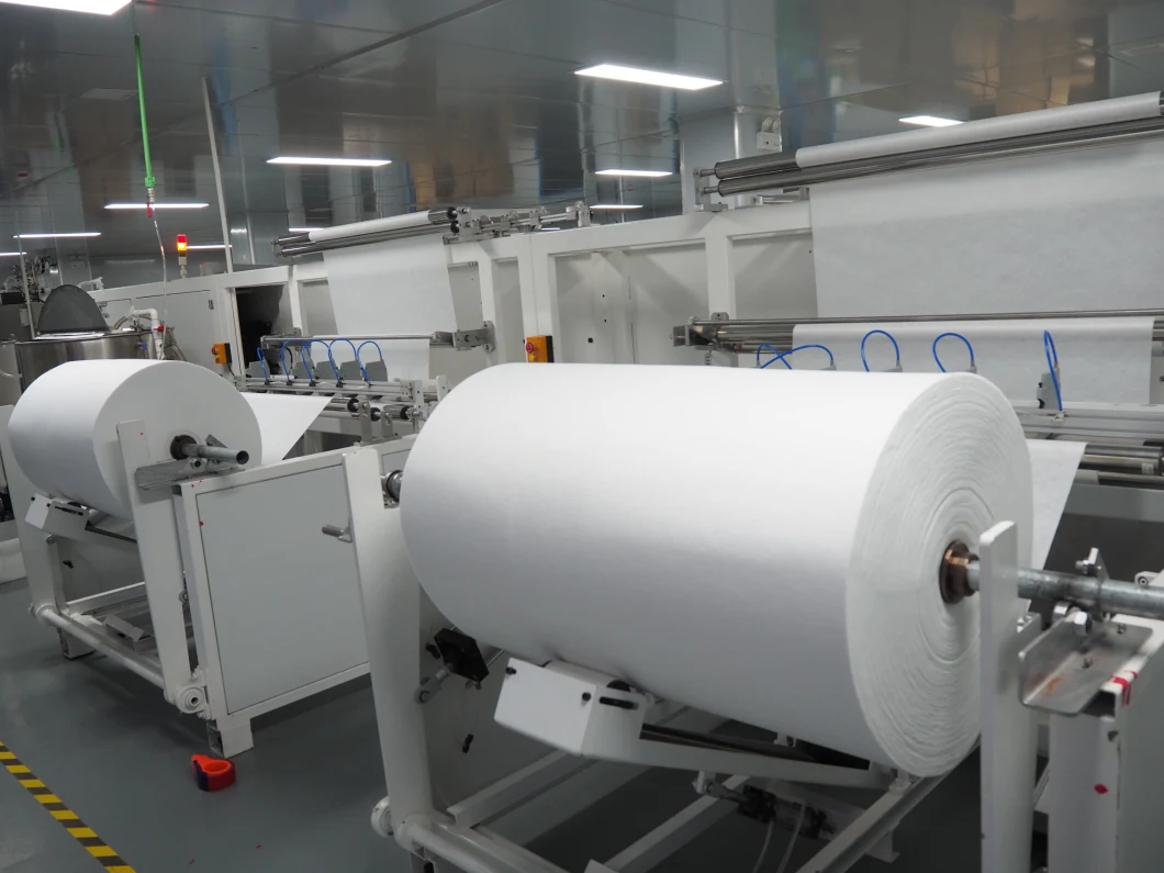 De Chinese Natte Vervaardigings Volledige Automatische 10-30 PCS/Pack Hoge snelheid veegt het Maken van Machine af