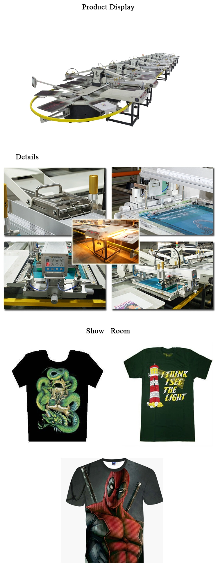 Ovale de Serigrafieprinter van Spo Automatische Kleuren 4-22 voor het Blad van de Klerenpvc van het Schoengezicht