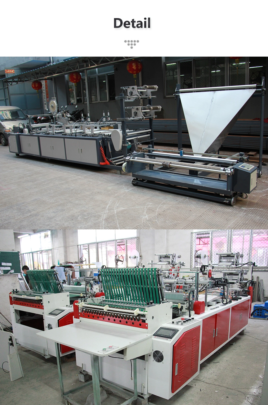 De automatische Multifunctionele PE Koerier Bag Making Machine met Lijm maakt los