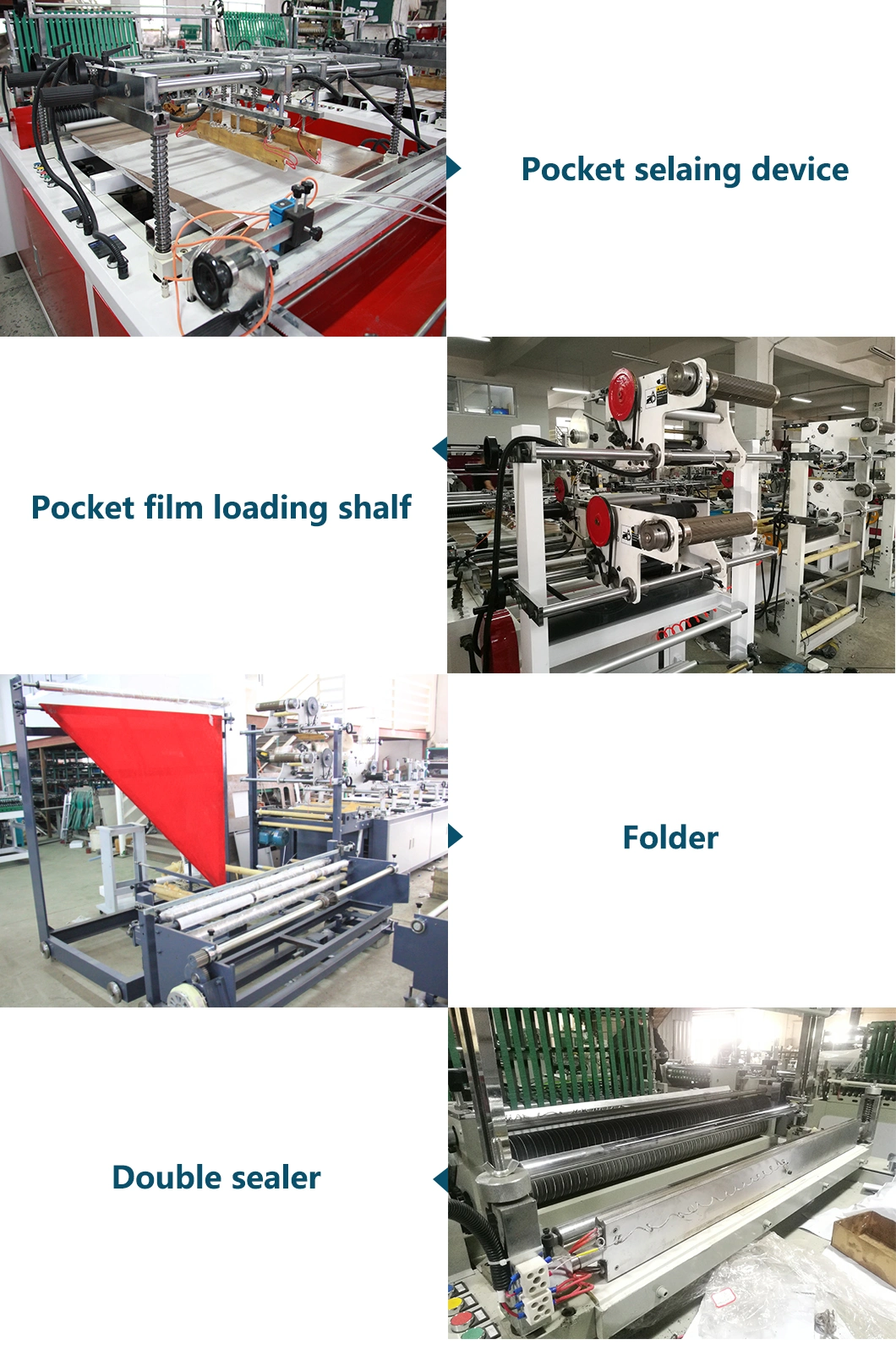 De automatische Multifunctionele PE Koerier Bag Making Machine met Lijm maakt los