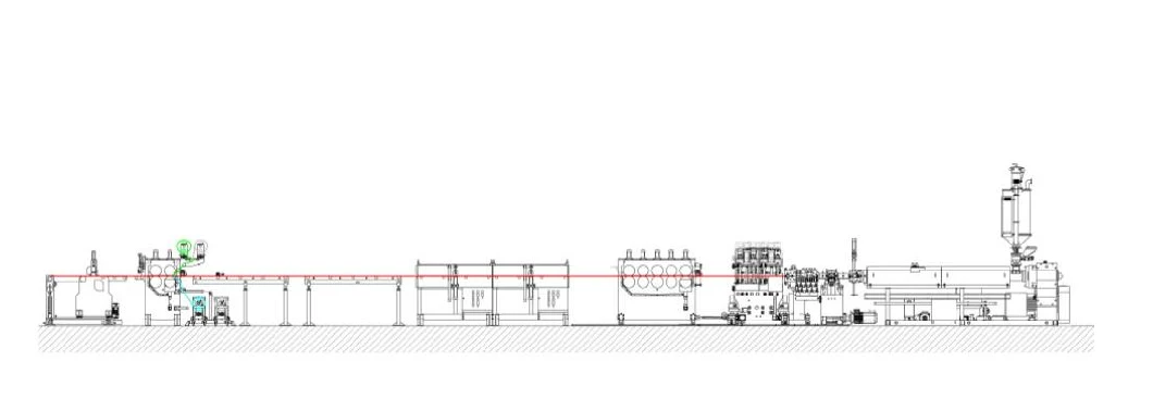 Pp-van de de Batterijverpakking van het Bladlithium van het de Productielijnpp/pvc/pet/pvdf/pva Blad de Extrudermachine