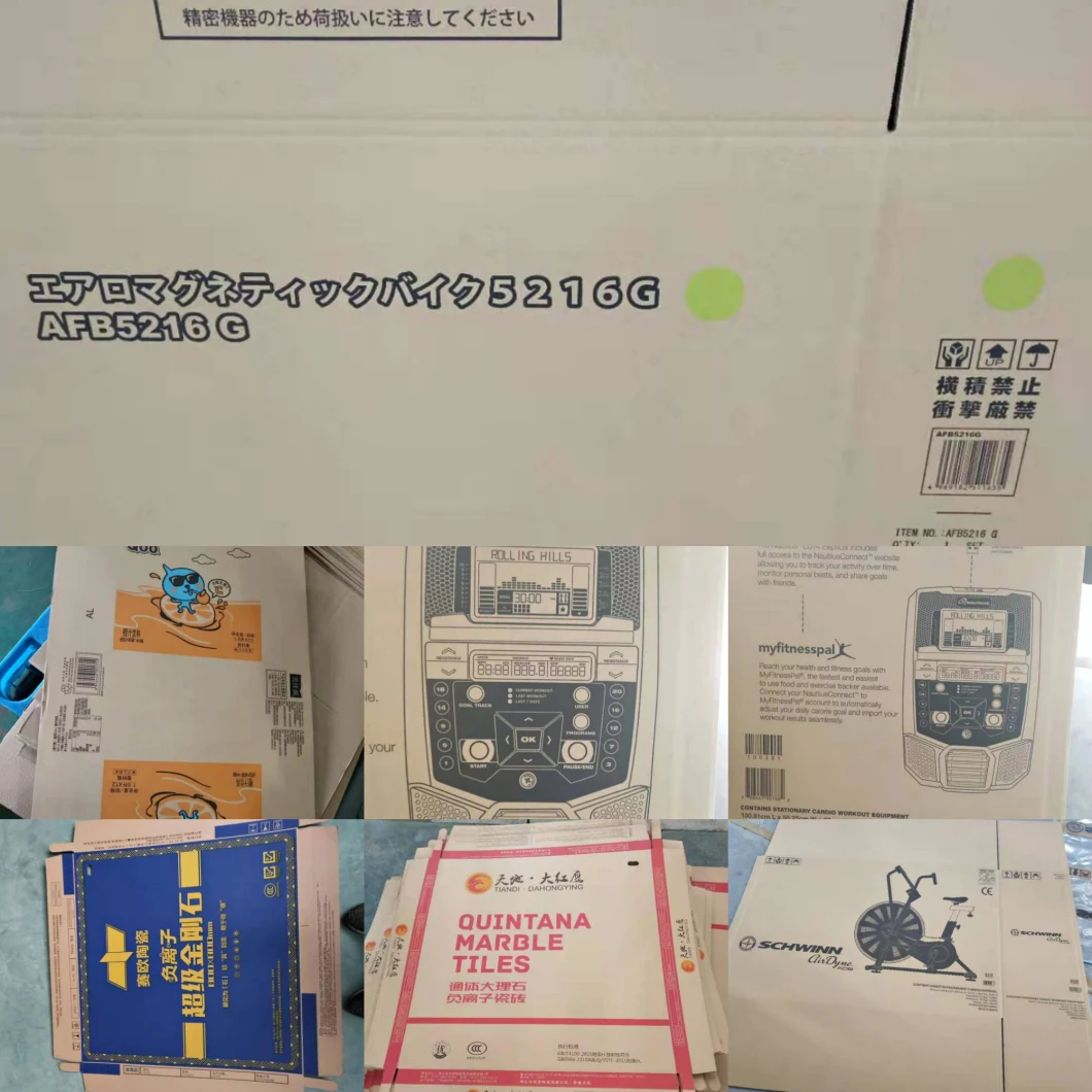 5 de Vacuümoverdracht van de kleuren Voorrand hoog - het Document van kwaliteits Flexographic Flexo Flexography Vakje Druk die Matrijzen Scherpe Karton het Maken Machine inlassen