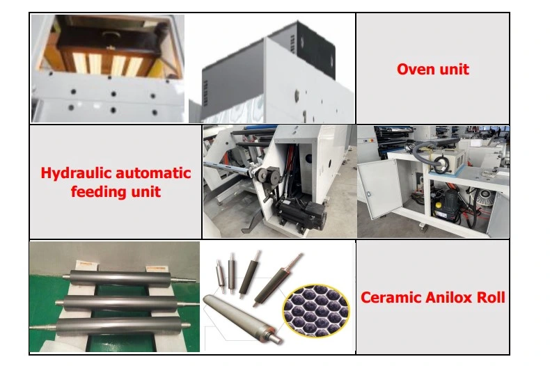Sticker Label Flexodrukmachine 1300 mm met Ce-certificaat 5 kleuren rolpapier 3