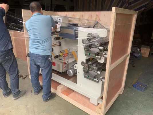 Zelfklevende Bopp-tapedrukmachine 180 mm PP-film twee kleuren