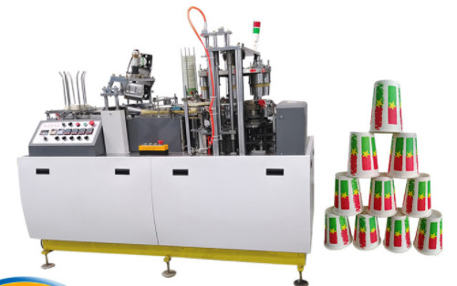 3oz -12oz Haijing Paper Cup Machine Export naar Usa Uk Frankrijk