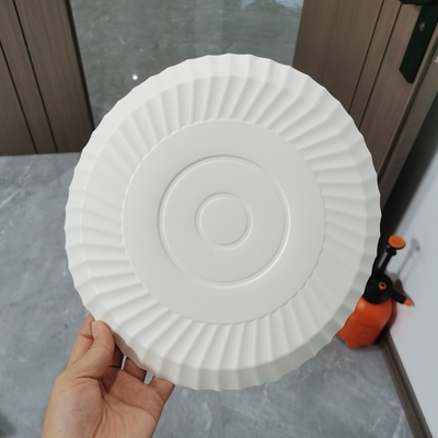 ontwerpdocument de vorm kleurrijk document van de Plaatmachine verschillend diep bord verschillend materiaal met film door plape met een laag te bedekken