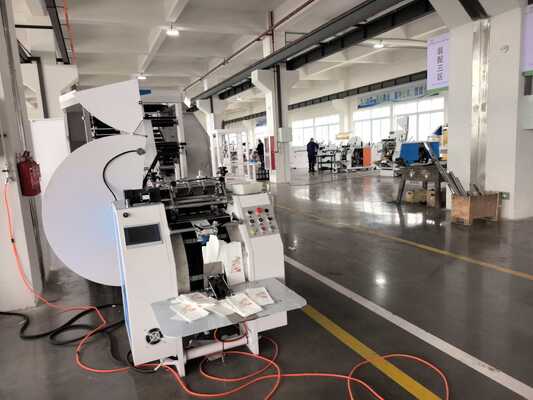 CMYK Flexo Printer Papieren Boodschappentas Machine 50Hz 60Hz Voeding Totaal Vermogen 15 KW Geschikt voor Grootschalige Verpakking