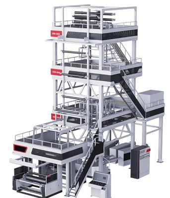 Premium 5-laag 32: 1 L/D-verhouding 5-sets Dosering Plastic film lagen Blaasmachine