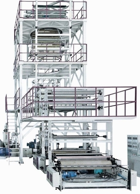 PApe de Nylon Uitdrijving Geblazen Dubbele Schroef van de Filmmachine