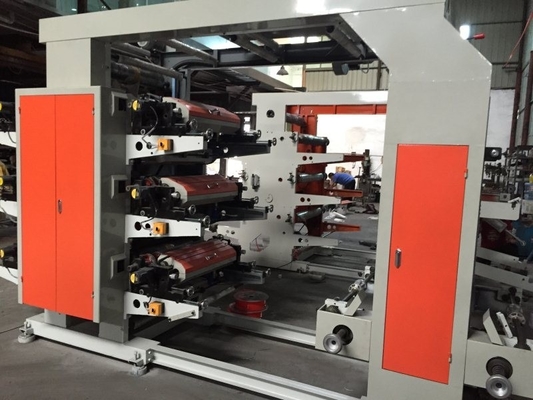 Van de de Drukmachine van de polyethyleen Plastic Zak pvc 600mm Kleine de Drukpers van de Hoge snelheidsfilm