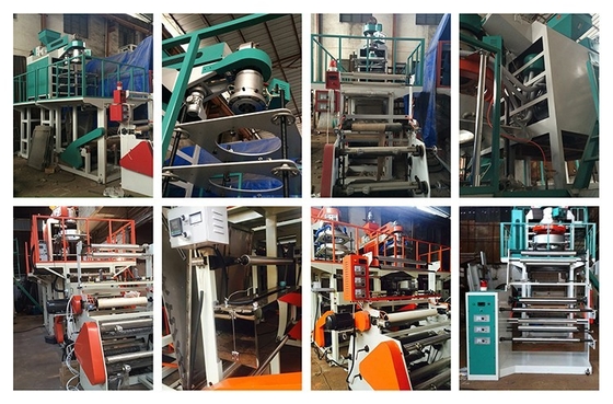 Van de de Film Blazende Machine pp van de polypropyleenmatrijs het Hoofd Poly Plastic Roterende Apparaat