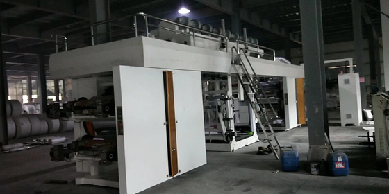 De minimachine van de het Etiketdruk van ci Flexo 15kw 6 Kleuren Centrale Trommel