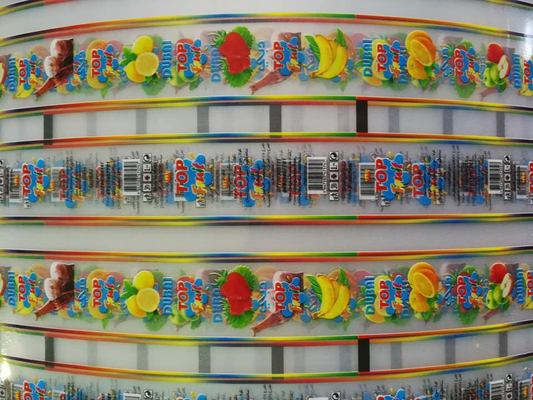 De minimachine van de het Etiketdruk van ci Flexo 15kw 6 Kleuren Centrale Trommel