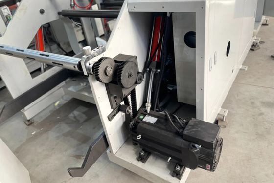 Haijing Sticker Label Flexodrukmachine 1 kleur Papierrol 50HZ