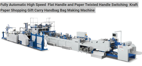 Volautomatische Ce Kraft-handtasvormmachine met houten verpakking