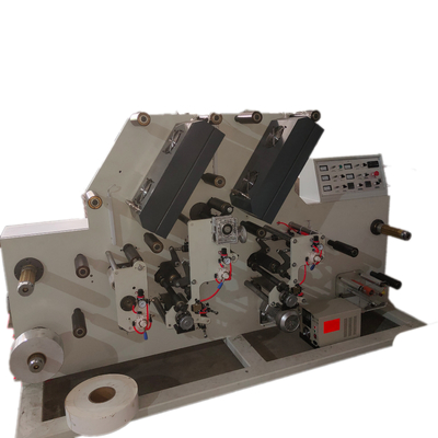 De de Drukmachine van hoge snelheidsflexo voor Maximumefficiency, Drukkleur is whitle, Band, Kraftpapier-document, inkt