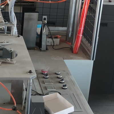 Niet-standaard kartonnen machine # decoratieve werken # voedselkarton # wegwerplunchbox # Hot-melt lijmproces