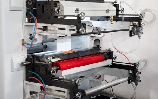 6 de Drukmachine 1300mm van Flexo van de kleurenpp Geweven Stof Lengte van Druk