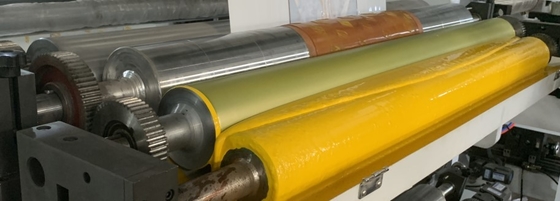 6 de Drukmachine 1300mm van Flexo van de kleurenpp Geweven Stof Lengte van Druk