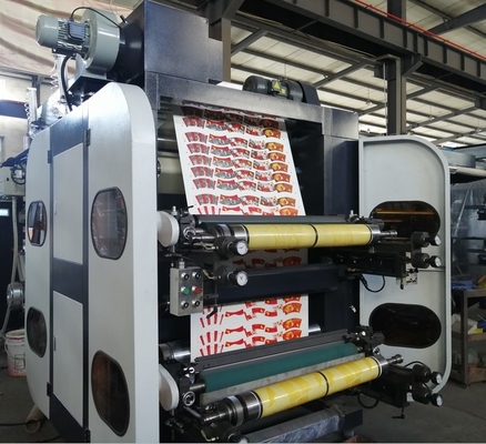 Hj-800 Flexographic Drukmachine 750mm 800mm Breedte 2801200mm