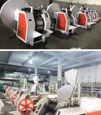 PLC-besturingssysteem Industriële papierzakmachine met water in K-inkt geschikt voor continue papierzakproductie