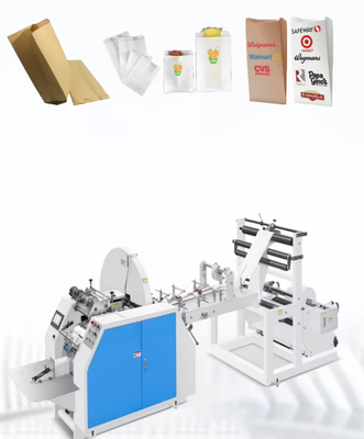 PLC-besturingssysteem Industriële papierzakmachine met water in K-inkt geschikt voor continue papierzakproductie