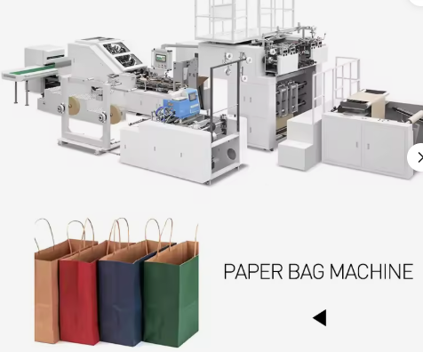 Productiesnelheid 30-80 zakken per minuut papiermachine met CMYK Flexo Printer, ideaal voor aangepaste printbehoeften
