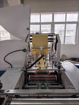 Kraftafdrukmachine met 420 tot 600 mm zakbreedte en 400 mesh keramische drukrol
