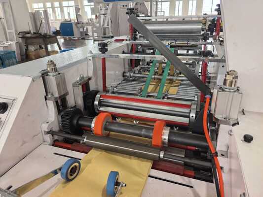 Kraftafdrukmachine met 420 tot 600 mm zakbreedte en 400 mesh keramische drukrol
