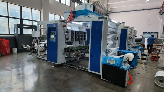 150Mmin FOIL PAPER FILM flexo printing machine without change flexo print cylinder if print picture part is one size