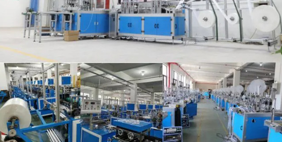 PE volledig Automatische Chirurgische Toga die Machinecpe 40-160 PCs/Min maken