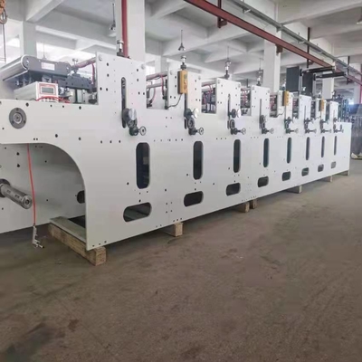 Het Document van HJ 6-600 Flexo het Winkelen Zak die tot Machine#380V 50HZ Vier maken de Drukmachine 220V van Kleurenflexo