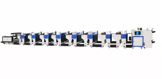 1-8 de Drukmachine 1000mm van Flexo van de kleurenhoge snelheid
