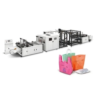 Geweven de Drukmachine van de schoenzak niet met Auto van de het Weefselzak van Feeding#Ultrasonic niet Geweven de Drukmachine voor het Winkelen Zak