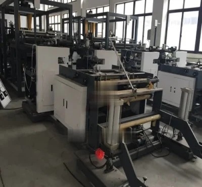 Volledig Automatische niet Geweven Handvatzak die Machine380v Doek maakt het Maken van Machine in zakken doen