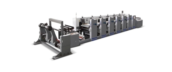 150m/Min Flexographic Printing Machine 6 Kleur 1350mm