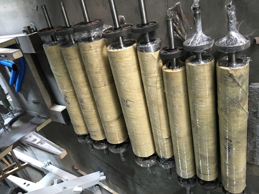 8 de Drukmachine 6 van kleuren Plastic Flexo Kleuren Centrale Trommel