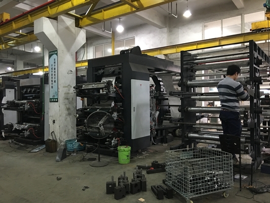 De Kleur van de de Drukmachine 4000kg 6 van hoge snelheidsci Flexo voor Film