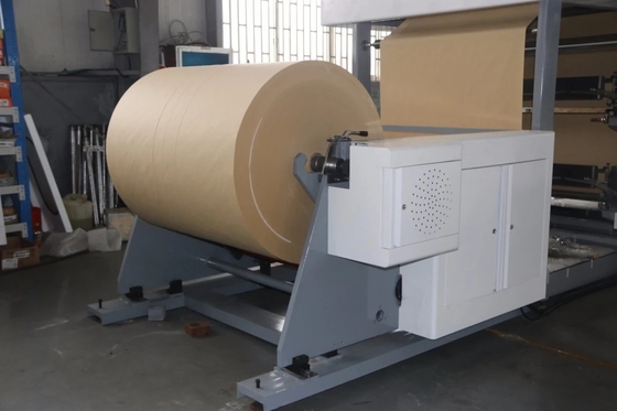 4 het Document van de kleuren Vierkante Bodem Zakmachine 50HZ die, Cementdocument Zak Machine maken
