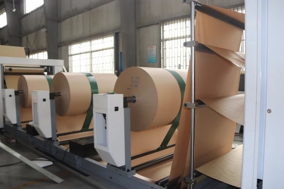 Machine 3040mm, Document Kabelmachine van 40 PCs Min Kraft Paper Bag Making