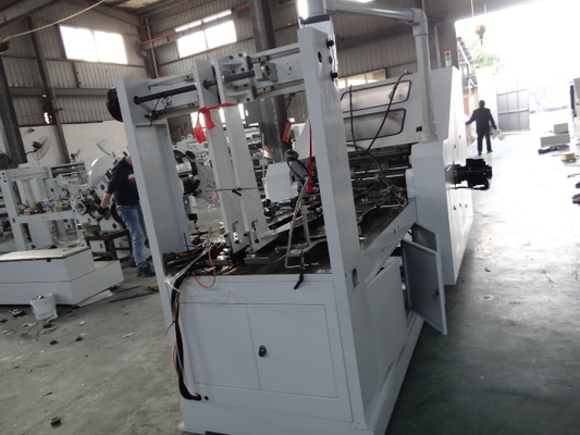 Volledig Automatische Vlakke Handvatdocument Zakmachine 200300mm