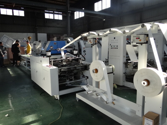 180 PCs Min Kraft Bag Making Machine 12mm Kraftpapier-Document Zakmachine