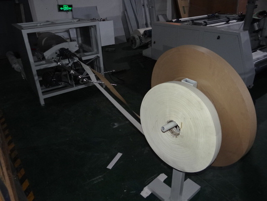 Kraftpapier-Document Zakkabel die Machine voor 25-60 gsm Paper#220V Document het Handvat maken die van de Zakkabel tot Machine maken 20-80 PCs/Min