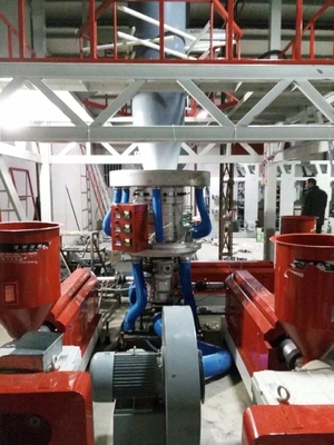 LDPE de Machine van de Filmextruder Drie Laag de Plastic HDPE Extruder van Co van ABA Film