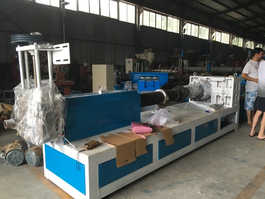 HDPE van de de Extrudermachine van de afval Plastic Film LDPE pp Jumbo Geweven Zakkenpet-folie