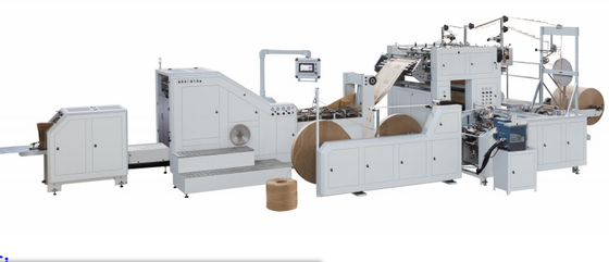 Hoge snelheidsdocument het Winkelen Zak die Machine met Vlakke Handvatpe maken, HDPE Voedseldocument Zak die Machine maken